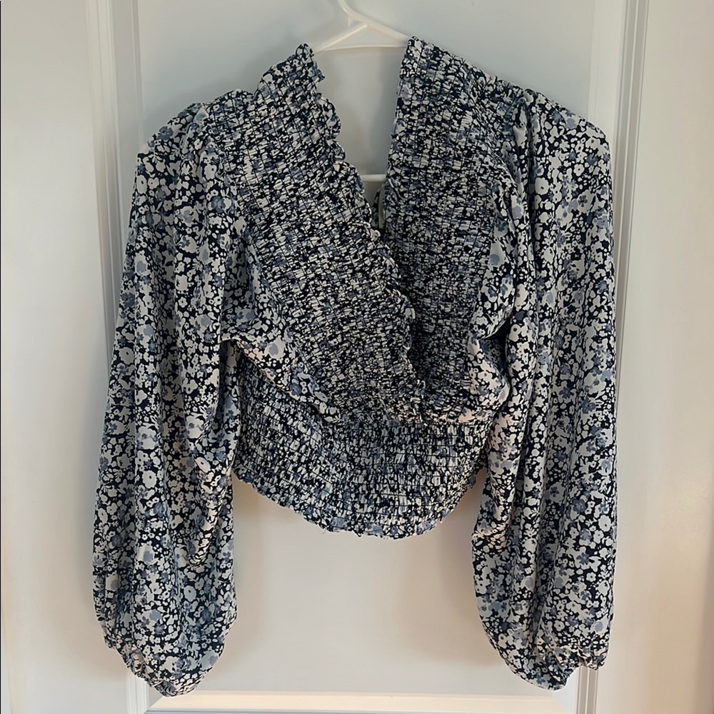 Floral Print Women's Top